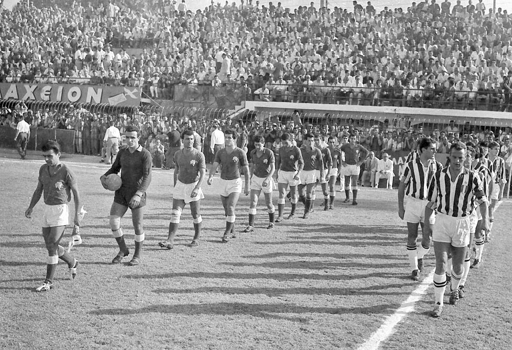 1961, Παναθηναϊκός - Γιουβέντους 1-1, Paopedia.gr